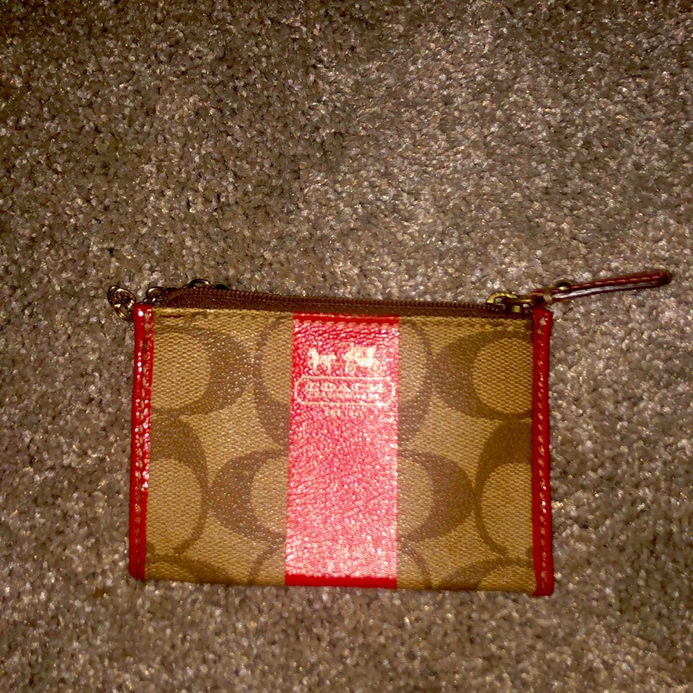 Coach card holder!